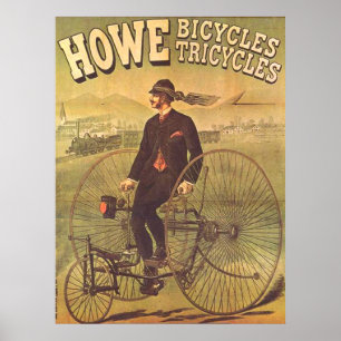 Das Tricycle-Vintage Werbeplakat 1894 Poster
