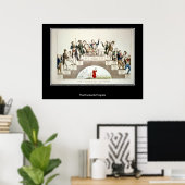 Das Trinker-Fortschrittsplakat Poster (Heimbüro)