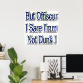 Das Trinkplakat Poster (Heimbüro)
