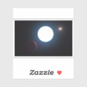 Das Triple-Star-System Hd 131399 Aufkleber (Blatt)