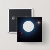 Das Triple-Star-System Hd 131399 Button (Vorne & Hinten)