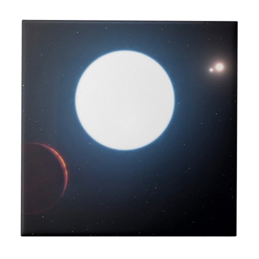 Das Triple-Star-System Hd 131399 Fliese (Vorderseite)