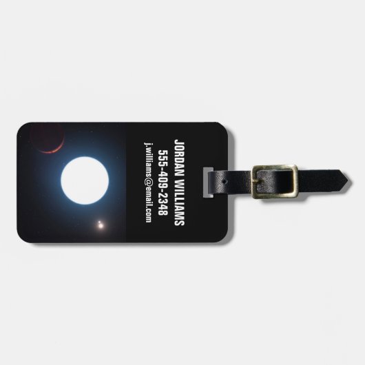 Das Triple-Star-System Hd 131399 Gepäckanhänger (Vorderseite horizontal)