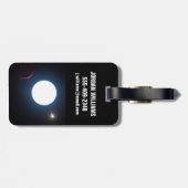 Das Triple-Star-System Hd 131399 Gepäckanhänger (Rückseite horizontal)