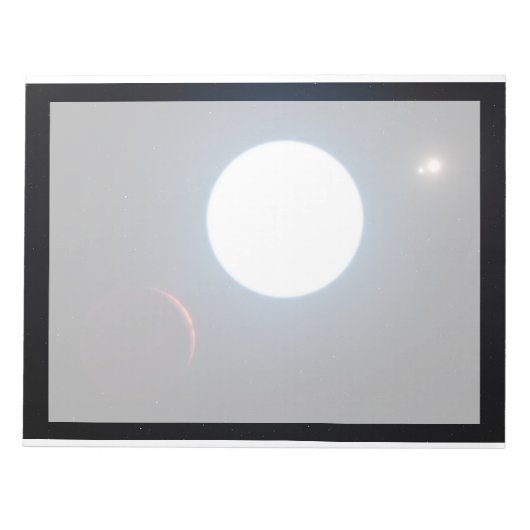 Das Triple-Star-System Hd 131399 Notizblock (Vorderseite)