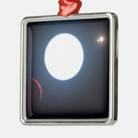 Das Triple-Star-System Hd 131399 Ornament Aus Metall (Links)