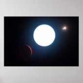 Das Triple-Star-System Hd 131399 Poster (Vorne)