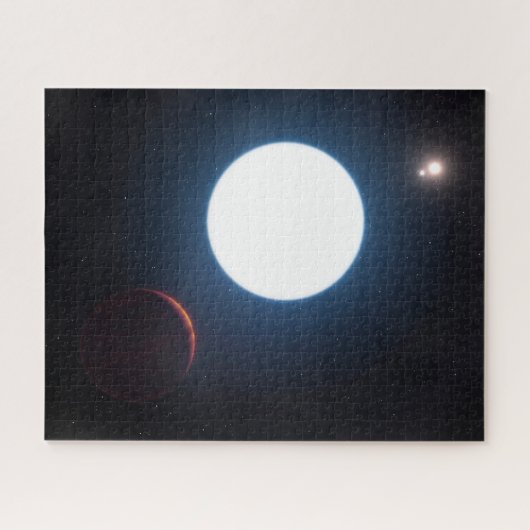 Das Triple-Star-System Hd 131399 Puzzle (Horizontal)