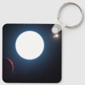 Das Triple-Star-System Hd 131399 Schlüsselanhänger (Rückseite)