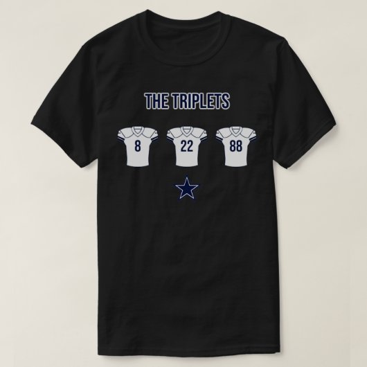Das Triplets Dallas Cowboys TShirt (Design vorne)