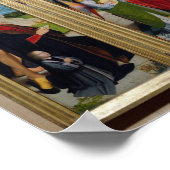 Das Triptychon der Familie Sedano, c.1495-98 Poster (Ecke)