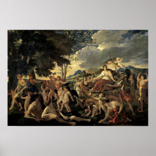 Das Triumph der Flora, c.1627-28 Poster