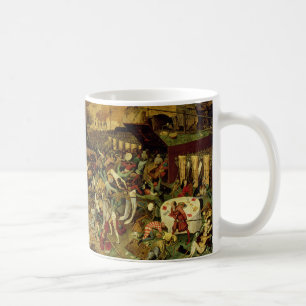 Das Triumph des Todes, c.1562 (Öl auf Platte) Kaffeetasse