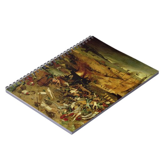 Das Triumph des Todes, c.1562 (Öl auf Platte) Notizblock (Linke Seite)