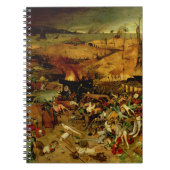 Das Triumph des Todes, c.1562 (Öl auf Platte) Notizblock (Vorderseite)