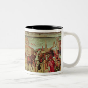 Das Triumph von St George, 1501-7 Zweifarbige Tasse