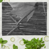 Das trockene Ahornblatt - Handtuch (Gefaltet)