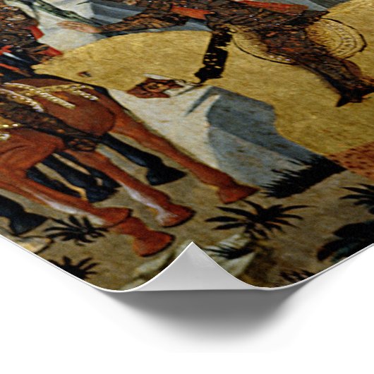 Das trojanische Pferd Poster (Ecke)