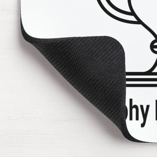 Das Trophäenmanagement ist nicht Sandbaggern Mousepad (Ecke)