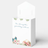 Das tropische Brautparty Beach Pink Geschenkschachtel (Geöffnet)