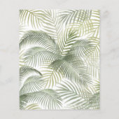 Das tropische Brautparty der Blumenarbe (Rückseite)