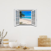 Das tropische Fake in 3D Poster (Küche)