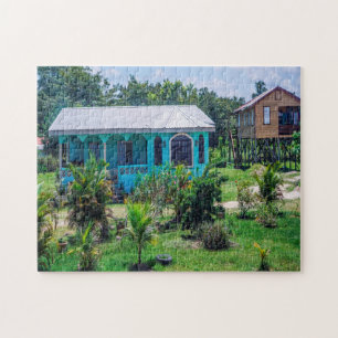 Das tropische Haus Belize. Puzzle