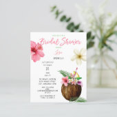 Das tropische hawaiianische Brautparty (Stehend Vorderseite)