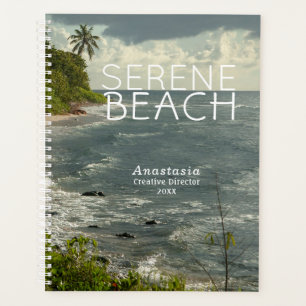 Das tropische Paradies der Natur am Sandstrand Planer