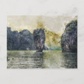 Das tropische Paradies Phuket Thailand in Asien Postkarte (Vorderseite)