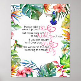 Das tropische Spiel der Ketten Poster