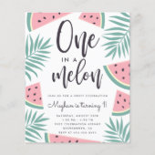 Das tropische Wassermelone in einem Melon zum Gebu (Vorderseite)