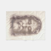 Das Tuch Turins (Turiner Schleide) Jesus Christus  Fleecedecke (Vorderseite (Horizontal))