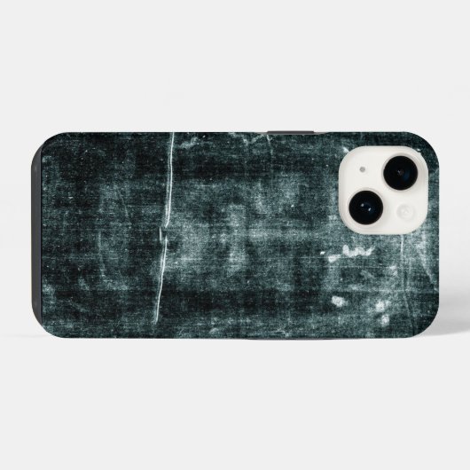 Das Tuch Turins (Turiner Schleide) Jesus Christus iPhone Hülle (Rückseite (Horizontal))