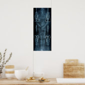 Das Tuch Turins (Turiner Schleide) Jesus Christus Poster (Küche)