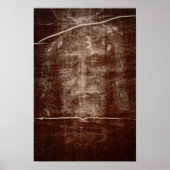 Das Tuch von Turin Gesicht von Jesus 2 - Manto de  Poster (Vorne)