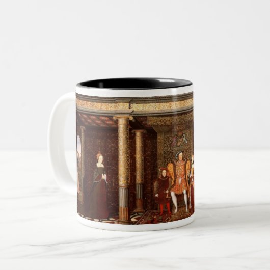 Das Tudors Zweifarbige Tasse (Vorderseite Links)