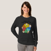 Das tue ich in meiner Freizeit Hamster Tiermutter T-Shirt (Vorne ganz)