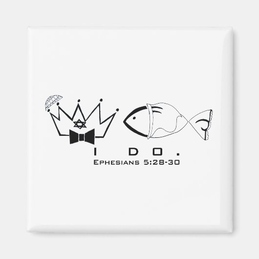 Das tue ich. Magnet (Vorne)