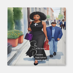 Das tugendhafte Magnet der Frau