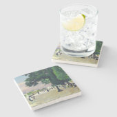 Das Tuileries Steinuntersetzer (Seitenansicht)