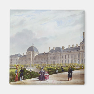 Das Tuileries während der Wiederherstellung Magnet