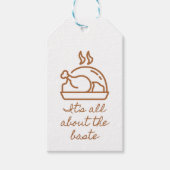 Das Türkei-Symbol Alles über den Baste-Erntedank Geschenkanhänger (Vorderseite)