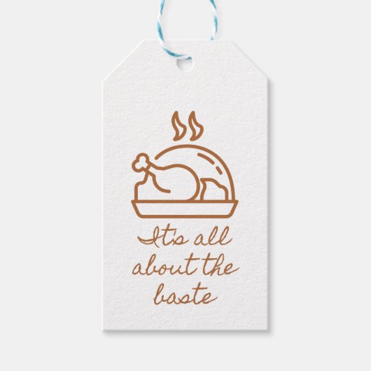 Das Türkei-Symbol Alles über den Baste-Erntedank Geschenkanhänger (Vorderseite)