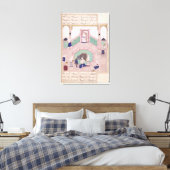 Das türkische Bad Leinwanddruck (Insitu (Schlafzimmer))