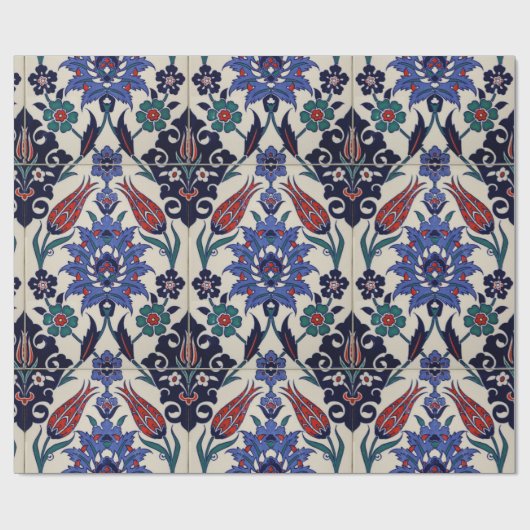 Das Türkische deckt Packpapier mit Ziegeln (Flach)