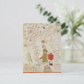 Das türkische Reich, aus einem nautischen Atlas, 1 Postkarte (Stehend Vorderseite)