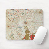 Das türkische Reich, von einem Seeatlas, 1646 Mousepad (Mit Mouse)