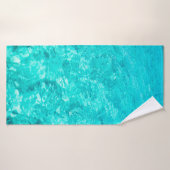 Das türkisfarbene Wasserbecken Badehandtuch (Badehandtuch)