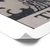 Das Turm-Tarotkarten-Poster Poster (Ecke)
